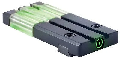 Fiber-Tritium Bullseye Sight S M Rear Sight GREEN