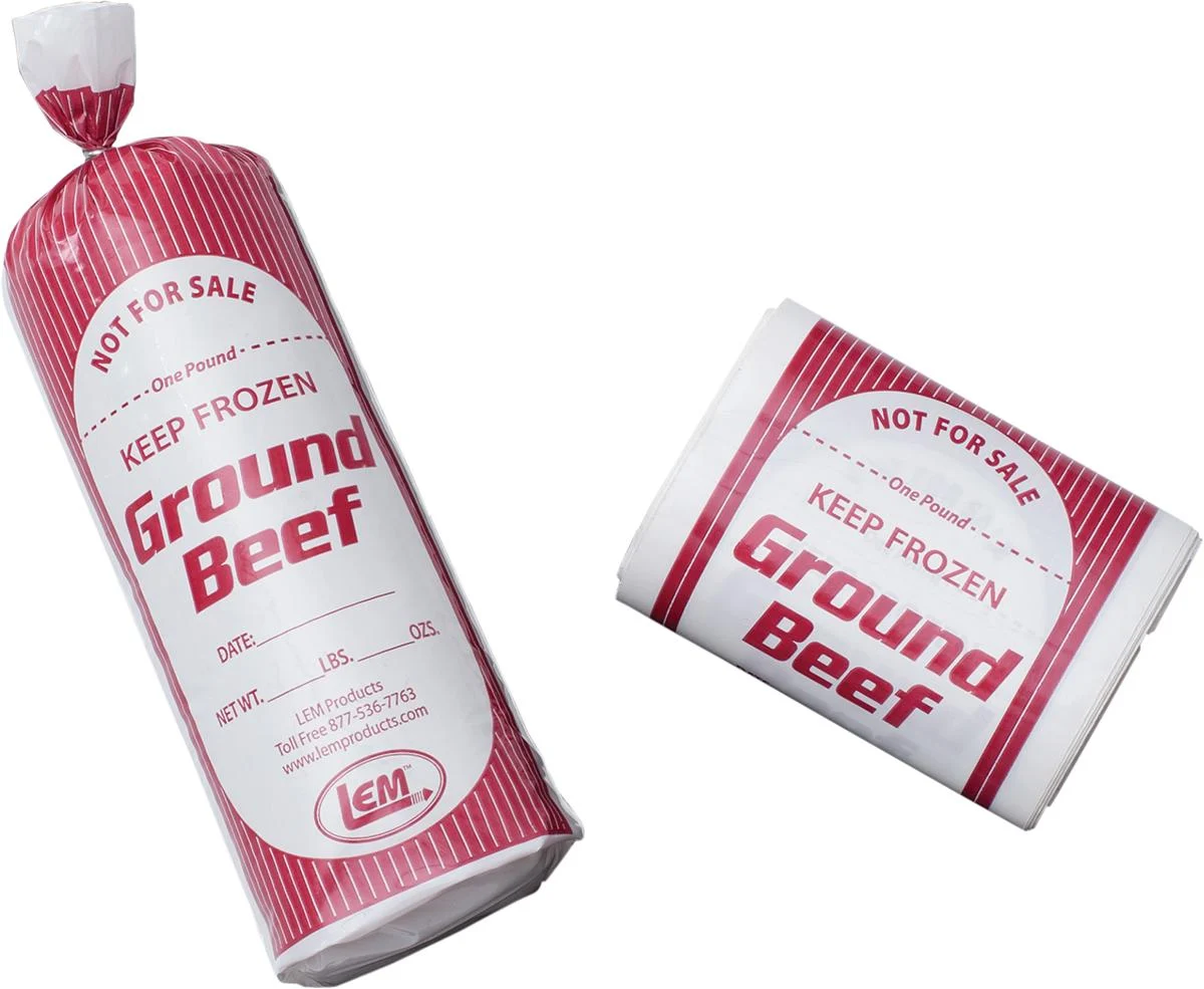 LEM Products 1 lb. Ground Beef Bags 25/ct
