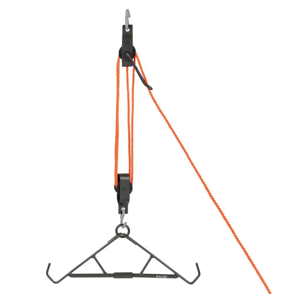 Allen Takedown Gambrel and Hoist Steel 500 lbs Orange - Allen Company