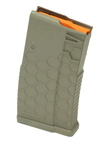 10 ROUND SR-25 RESTRICTED POLYHEX2 FDE