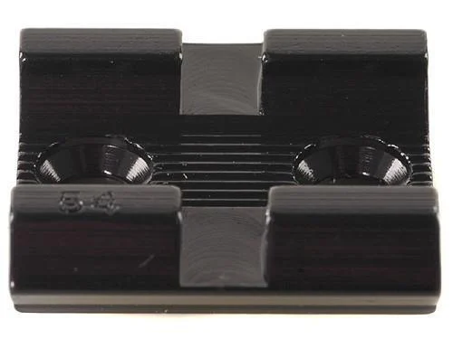 Weaver Standard Top Mount Aluminum Scope Base - Gloss Black - #54 - FRONT/REAR Browning Colt Springfield