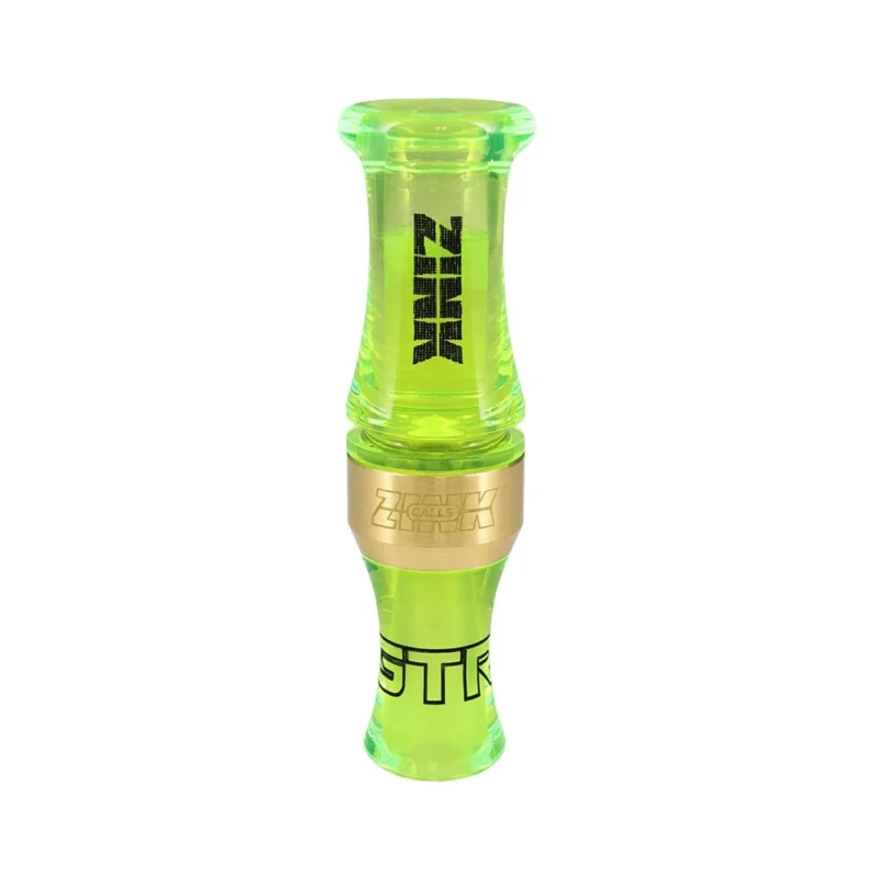 Zink Green Top Rocker Duck Mouth Call Green Interference