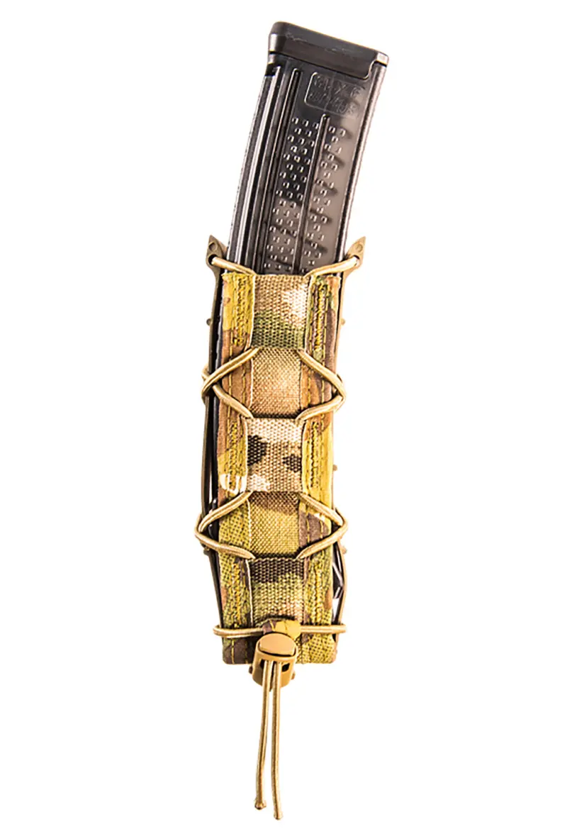 High Speed Gear 11EX00MC TACO Extended Mag Pouch Single MultiCam Nylon MOLLE Compatible w/ Pistol