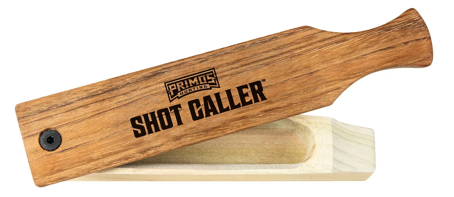 Primos PS2962 Shot Caller Box Call Attracts Turkey Natural