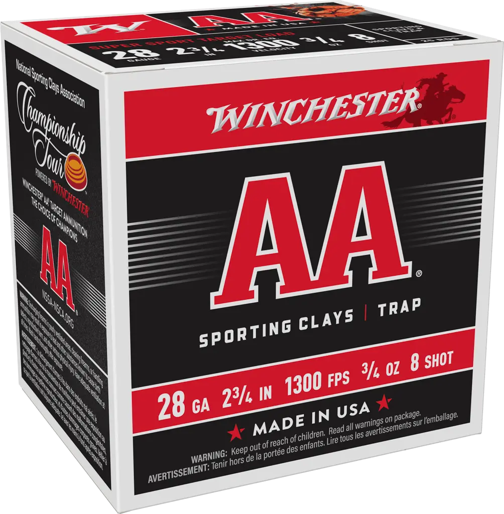 WINCHESTER AA SPR SPORT 28G 2-3/4" #8 3/4OZ 25RD