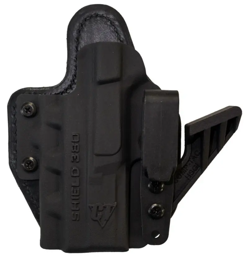 CompTac eV2 Max Hybrid Appendix IWB Holster - SW - MP Shield .380 EZ - Right Black - Comp-Tac
