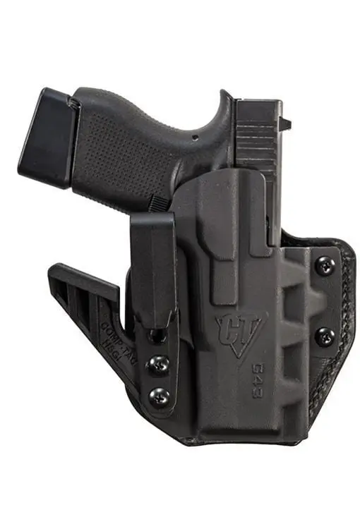 CompTac eV2 Max Hybrid Appendix IWB Holster Walther PPS Right Hand - BLACK - Comp-Tac