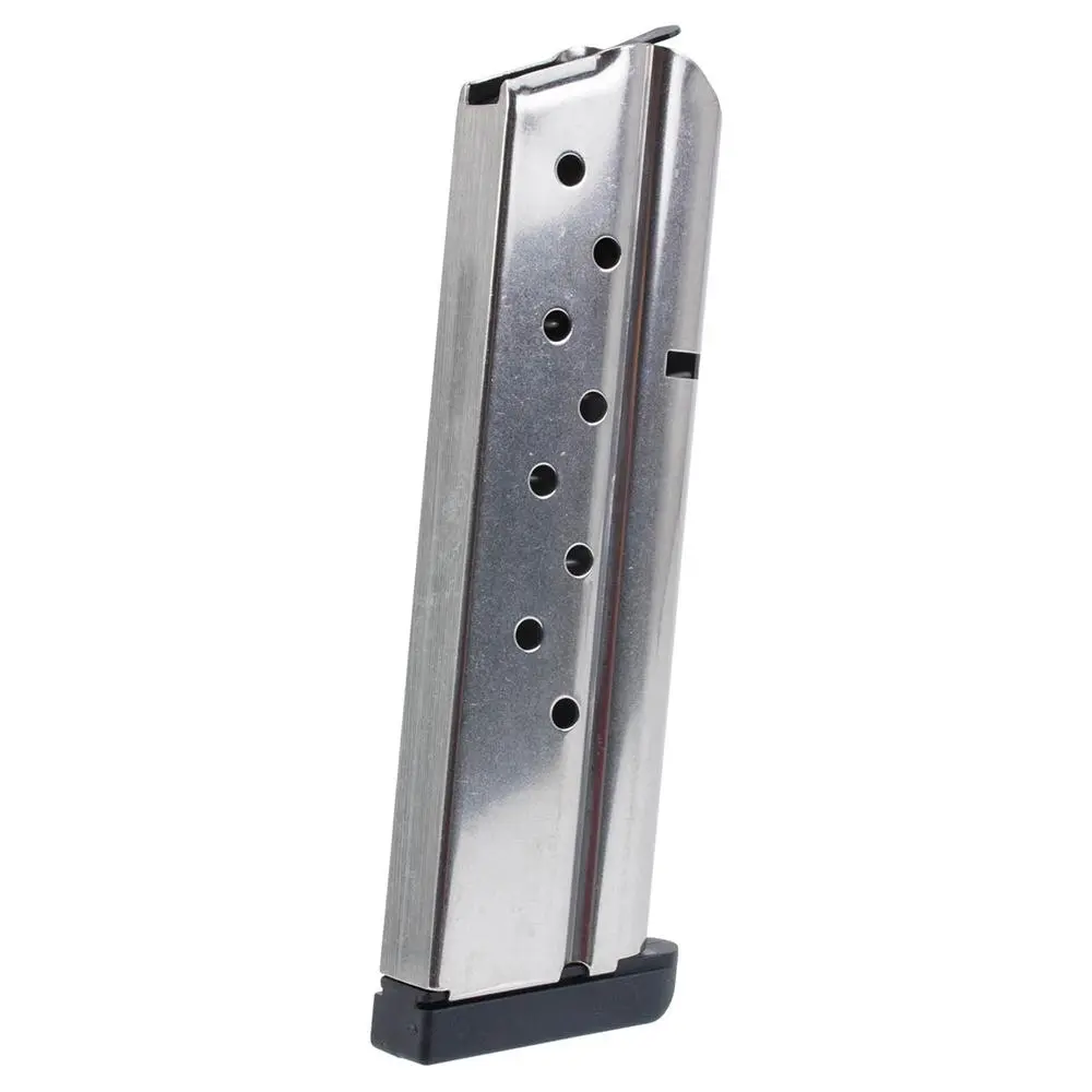 Check-Mate Full Size1911 Handgun Magazine Stainless Steel .38 Super 9/rd