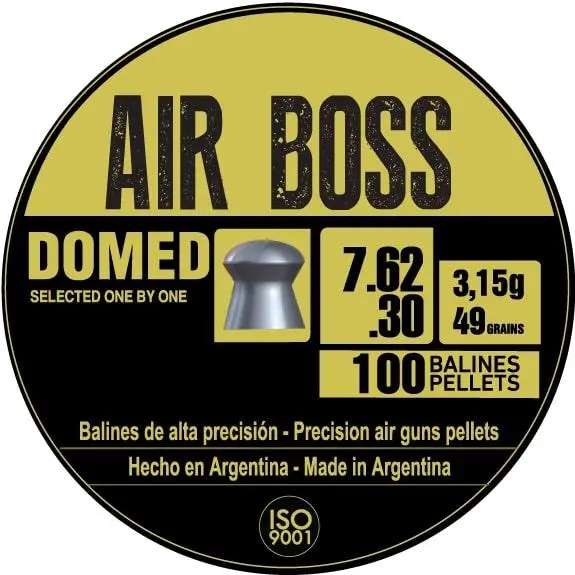 Hatsan Apolo Air Boss Domed Air Rifle Pellets 30 Cal 49 gr 100/ct
