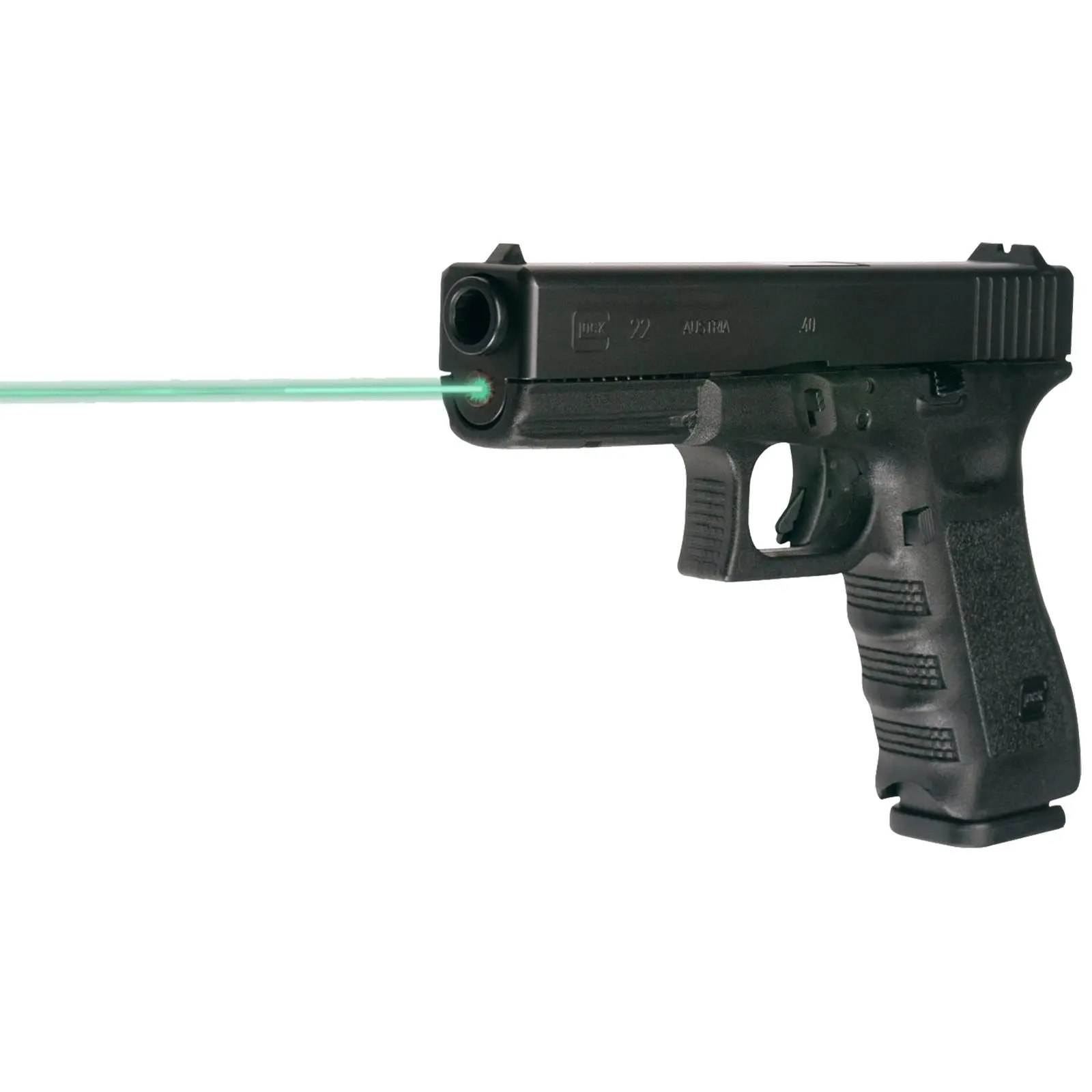 LaserMax Guide Rod Laser for GLOCK 17 22 31 and 37 (Gen1-3) - Green