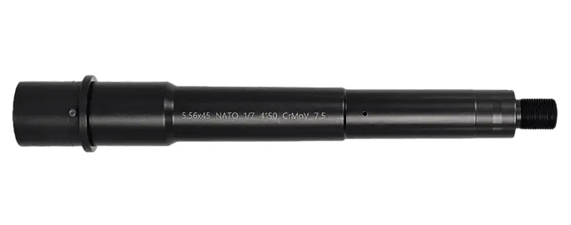 Lead Steel Llc LS556MED-PIST-7.5 AR9 5.56NATO Government Profile Black Nitride Chrome Moly Vanadium