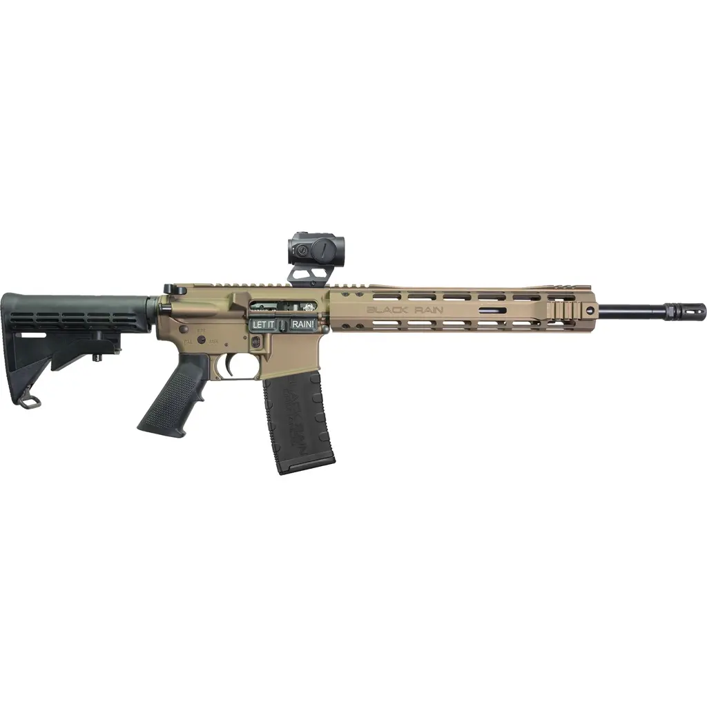 Black Rain Ordnance Spec-15 Sport Rifle 5.56 16 in. Burnt Bronze w/ ZeroTech Optic MD - Black Rain Ordnance