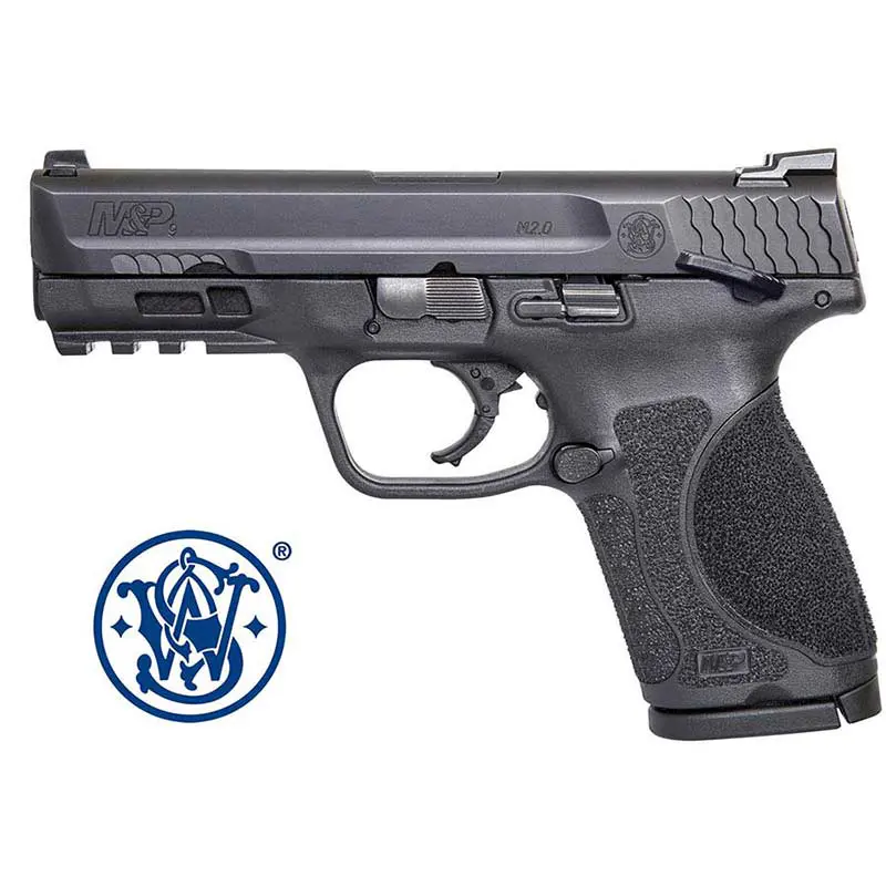 S M 2.0 Compact 9MM 4in 15-Round Black