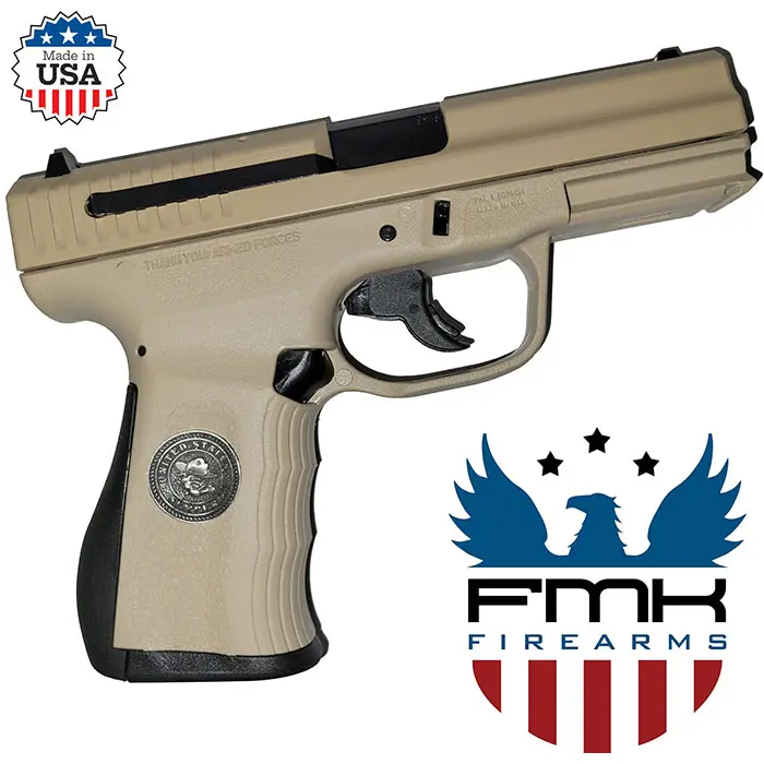 FMK 9C1G2-FAT 9mm 4-inch 14-Round Desert Sand - FMK Firearms