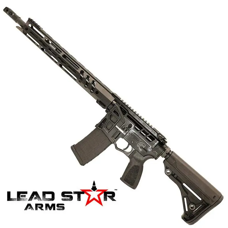Lead Star Arms Barrage Rifle 5.56 16in 30Rd 15in Handguard Black - Lead Star Arms