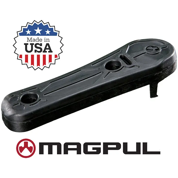 Enhanced Rubber Buttpad .55 inch Black