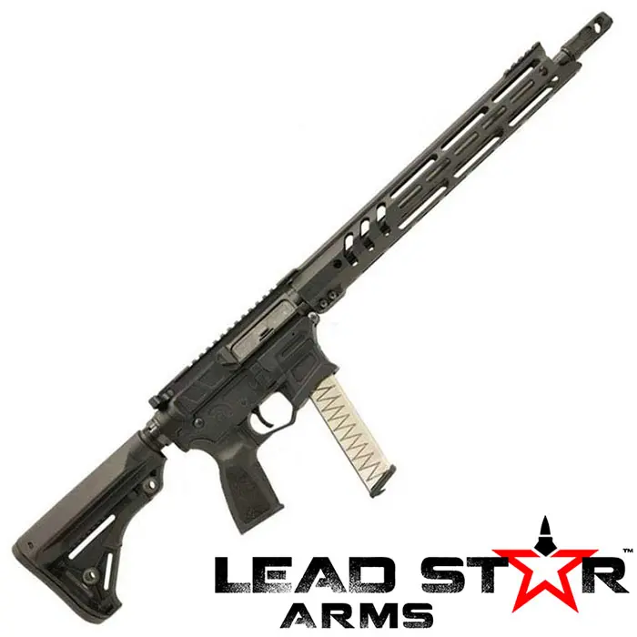 Lead Star Arms Barrage Rifle 9MM 16in 30Rd Black - Lead Star Arms