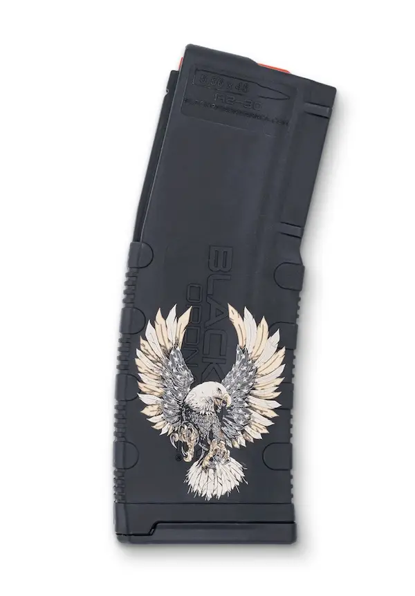 BRO 30RDMAG LSRD EAGLE FLAG
