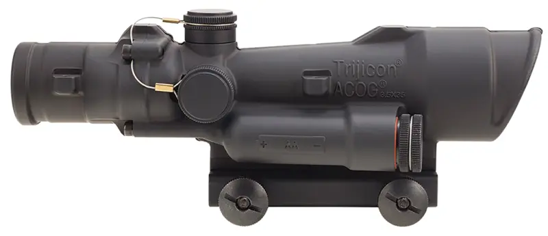 Trijicon 100502 ACOG Matte Black 3.5x 35mm 30mm-35mm Tube LED Illuminated Green Crosshair 308/7.62 BDC Reticle