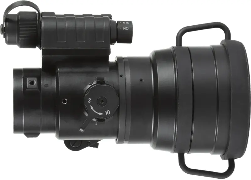 AGM Global Vision 16CO2123283111 Comanche-22 3AL1 Night Vision Rifle Scope Black Unity 1x80mm Gen 3 Auto-Gated Level 1