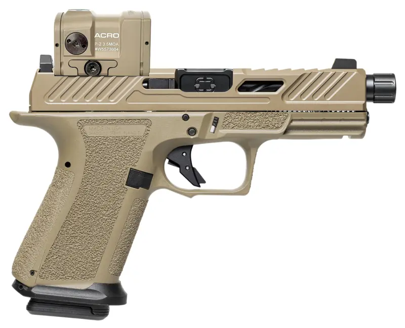 SHADOW SS-1022-AM MR920 9MM ELT OR TH     ACRO FDE - Shadow Systems