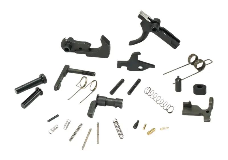 White Label Armory WLA-LOW-1015-01 Lower Parts Kit For AR-15 Black