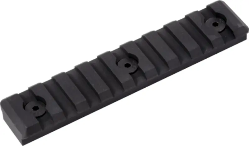 Timber Creek Outdoors M9SPRBL M-LOK 9 Slot Picatinny Rail Black Anodized