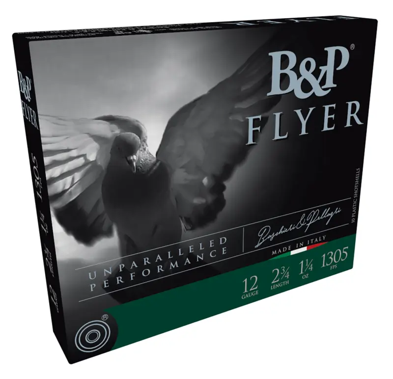B 12B14P8 Competition Flyer 12Gauge 2.75" 1 1/4oz 8Shot 10 Per Box/10 Case