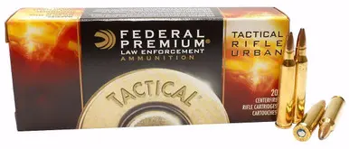 Federal 223 Rem Ammunition FT223T 55 Grain Tactical Tru Ballistic Tip 20 Rounds - Federal Ammunition
