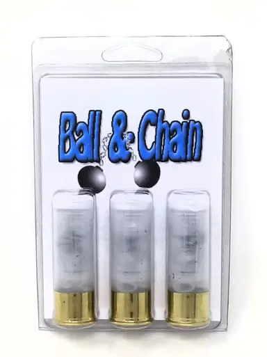 Paraklese Technologies 12 Gauge Ammunition 2-3/4 Ball & Chain 3 Rounds - Paraklese Technologies