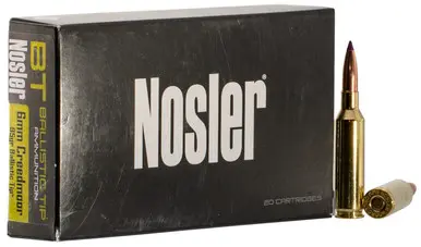 Nosler 6mm Creedmoor Ammunition 40052 95 Grain Ballistic Tip 20 Rounds - Nosler