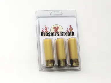 Paraklese Technologies 20 Gauge Ammunition 2-3/4          Dragon's Breath 3 Rounds - Paraklese Technologies