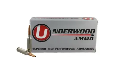 Underwood 6.5 Creedmoor Match Grade Ammunition UW859 122 Grain Controlled Chaos Hollow Point 20 Rounds - Underwood Ammo