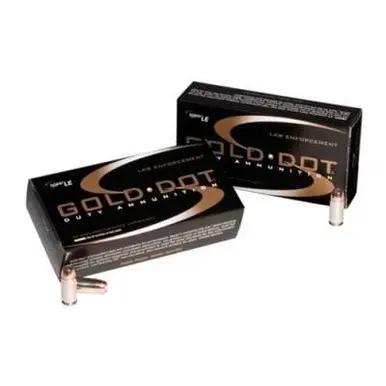 CCI 45 GAP Ammunition Speer Gold Dot CCI53978 200 Grain Jacketed Hollow Point 50 rounds - CCI
