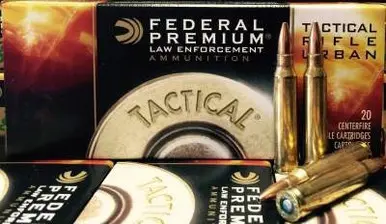 Federal 223 Remington Ammunition Tactical TRU T223E 55 Grain Sierra Gameking Boat Tail Hollow Point 20 rounds - Federal Ammunition