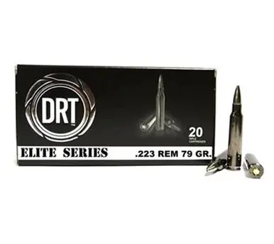 DRT Elite 223 Remington Ammunition DRT22379 79 Grain Hollow Point 20 Rounds - DRT