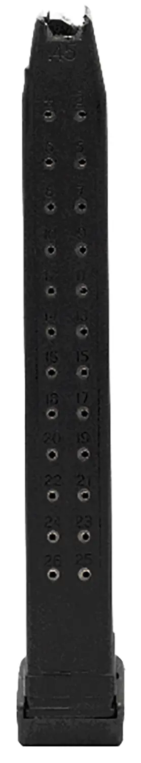 Kci Usa Inc KCIMZ013 26rd 45 ACP Compatible w/ Glock 21/21SF/30/30SF/36/41 Black Hardened Steel/Polymer