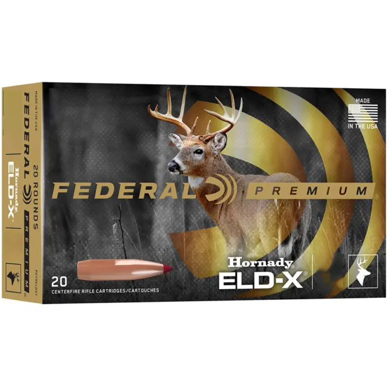 Federal Premium Rifle Ammo 6.5 PRC 143 gr. ELDX 20 rd.