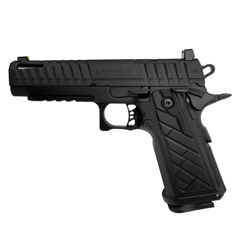 Century Arms LFA HG8640-N Apollo 11 V2 Full Size 4.9" Barrel Semi-Auto 9mm Pistol Aluminum Grip Black - Century Arms