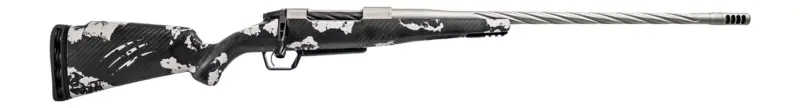 Fierce Firearms ROGSSX308WIN18GP Twisted Rogue XP 308 Win 3+1 18" Tungsten Cerakote Spiral Fluted Threaded Stainless Steel Barrel, Drilled Tapped Receiver, BiPod Rail Forend, Phantom Camo LR Negativ