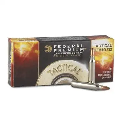 Federal 223 Rem Ammunition TRU LE223T1 55 Grain Bonded Soft Point 20 rounds - Federal Ammunition