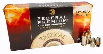 Federal 40 S&W HST Tactical P40HST3 165 gr JHP 50 rounds - Federal Ammunition