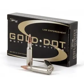 CCI 308 Win Speer Gold Dot CCI24457 150 Grain Soft Point 20 rounds - CCI Ammunition