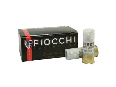 Fiocchi 12 Gauge Ammunition Low Recoil 2-3/4" 00 Buckshot 9 Nickel Plated Pellets 10 rounds - Fiocchi