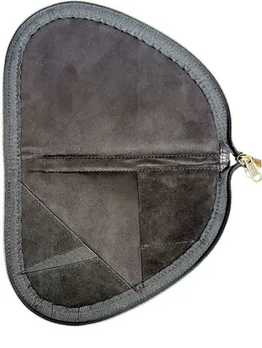 PALMETTO PISTOL CASE SMALL - BLACKOUT-BLACK BUFFALO - Palmetto Bag Co