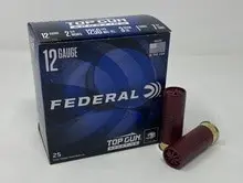 Federal 12 Gauge Ammunition TGS12875 2-3/4" 1oz 7.5 Shot 1250fps CASE 250 Rounds - Federal Ammunition