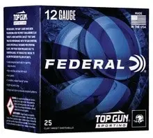 Federal 12 Gauge Ammunition TGS1288 Top Gun Sporting 2-3/4" 1oz #8 Lead Shot 1250fps CASE 250 Rounds - Federal Ammunition
