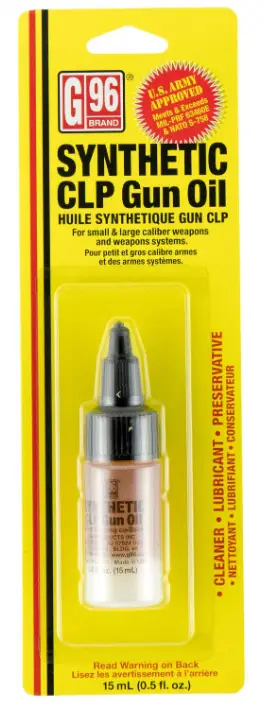 G-96 SYNTHETIC CLP GUN OIL 1/2 OZ MIL SPEC 12/PACK - G96 Products