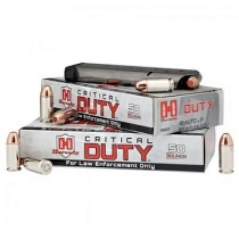 Hornady 357 Sig Ammunition Critical Duty 91295 135 Grain FlexLock 50 Rounds - Hornady