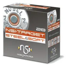 Nobel Sports Italia Target Steel & Soft 12 Gauge Ammunition ANS12STSO7CASE 2-3/4" 1oz #7 Shot 1280fps CASE 250 Rounds - Nobel Sport